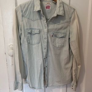 Levi’s jean shirt (light wash)